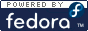 Button: Powered by Fedora