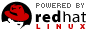 Button: Powered by RedHat Linux 2