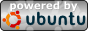 Button: Powered by Ubuntu