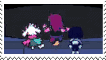 Stamp: Ralsei, Susie, Kris