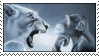 Stamp: Monkey and Lion